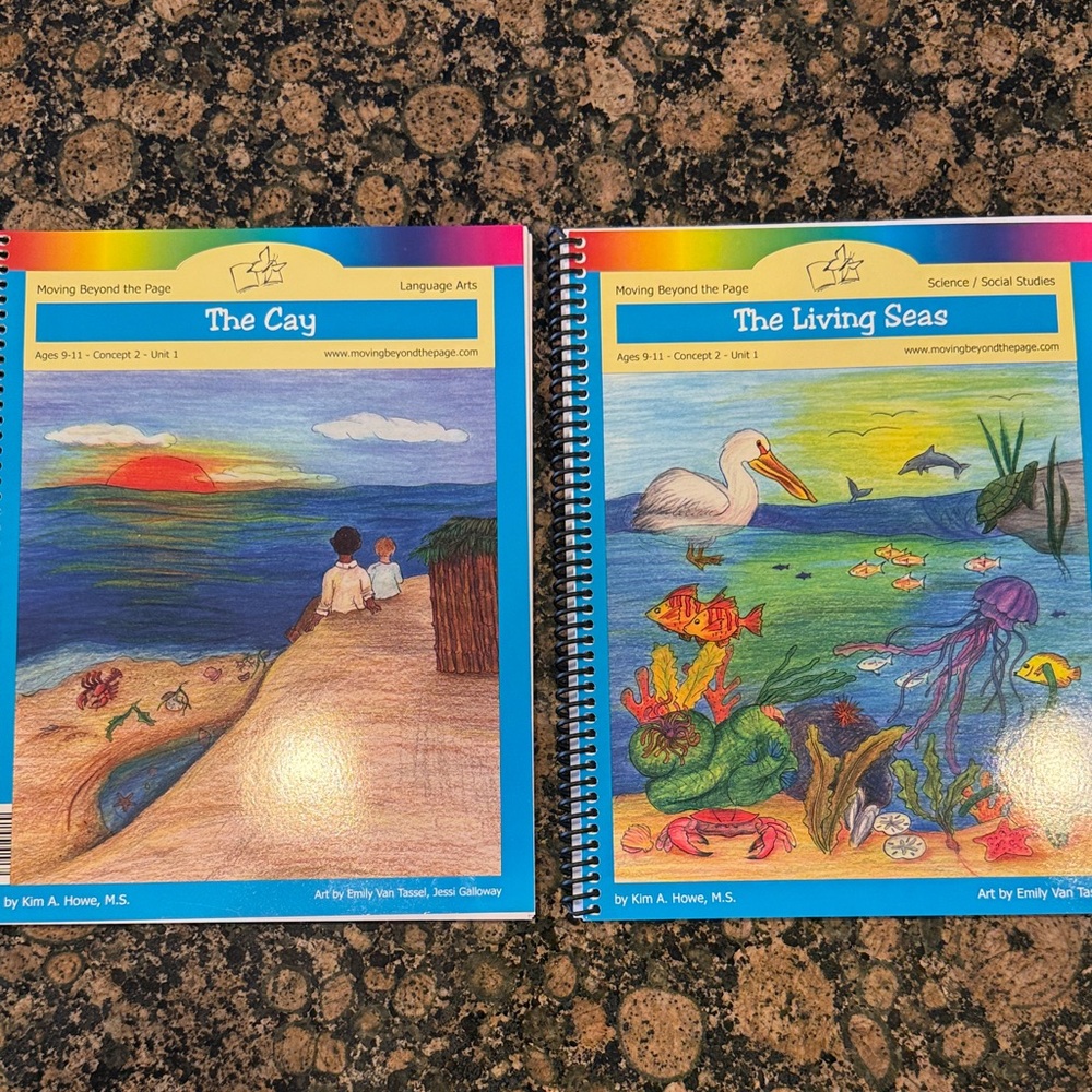 Moving beyond the page 9-11
The Cay and The Living Seas Educational Books